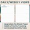 bloom daily planners 2026-2027 Academic Planner, 13 Month Soft Cover Monthly & Weekly, 8.5" x 11", Stickers Included, Blooming Wildly